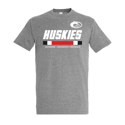 T-Shirt Huskies Hanseatic, grau